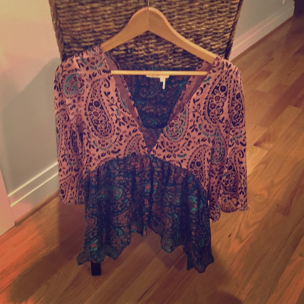 Anthropologie boho Tunic